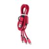 Nylon oplaadkabel Leif