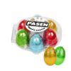 UITVERKOCHT! - Plastic eierdoos met 6 chocolade eieren