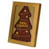 UITVERKOCHT - Kerstchocolade Logo Kerstboomkaart
