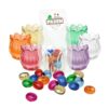 Glazen tulp met paaseieren 65 gram